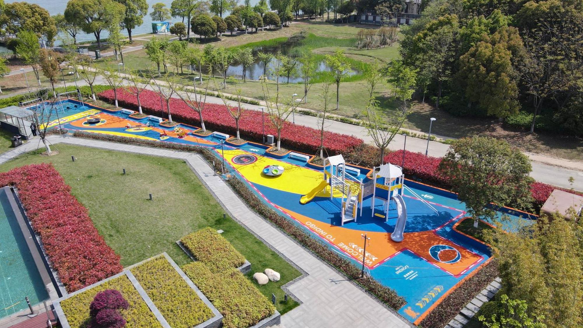 Hotel Indigo Suzhou Yangcheng Lake By Ihg Esterno foto
