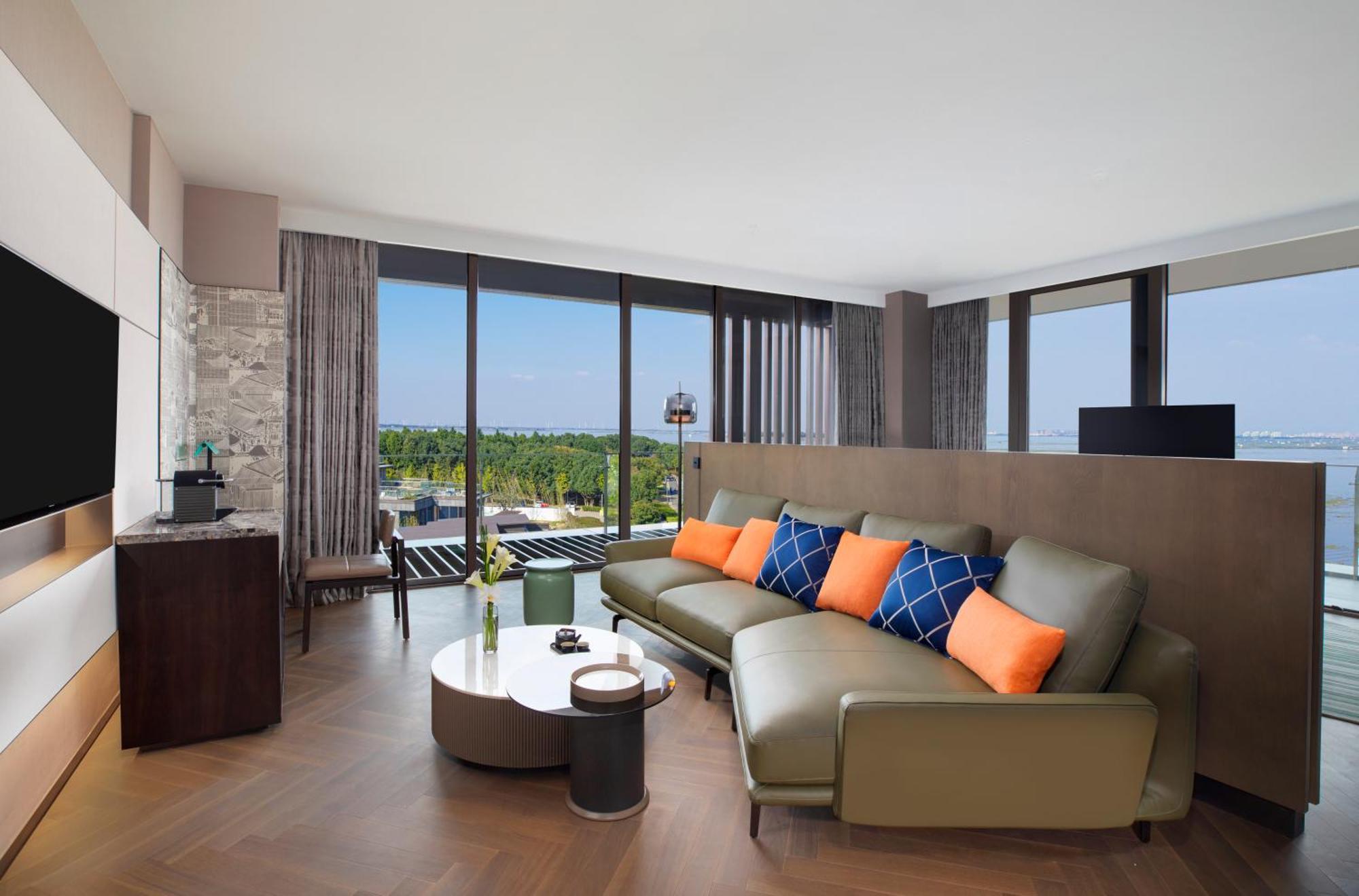 Hotel Indigo Suzhou Yangcheng Lake By Ihg Esterno foto