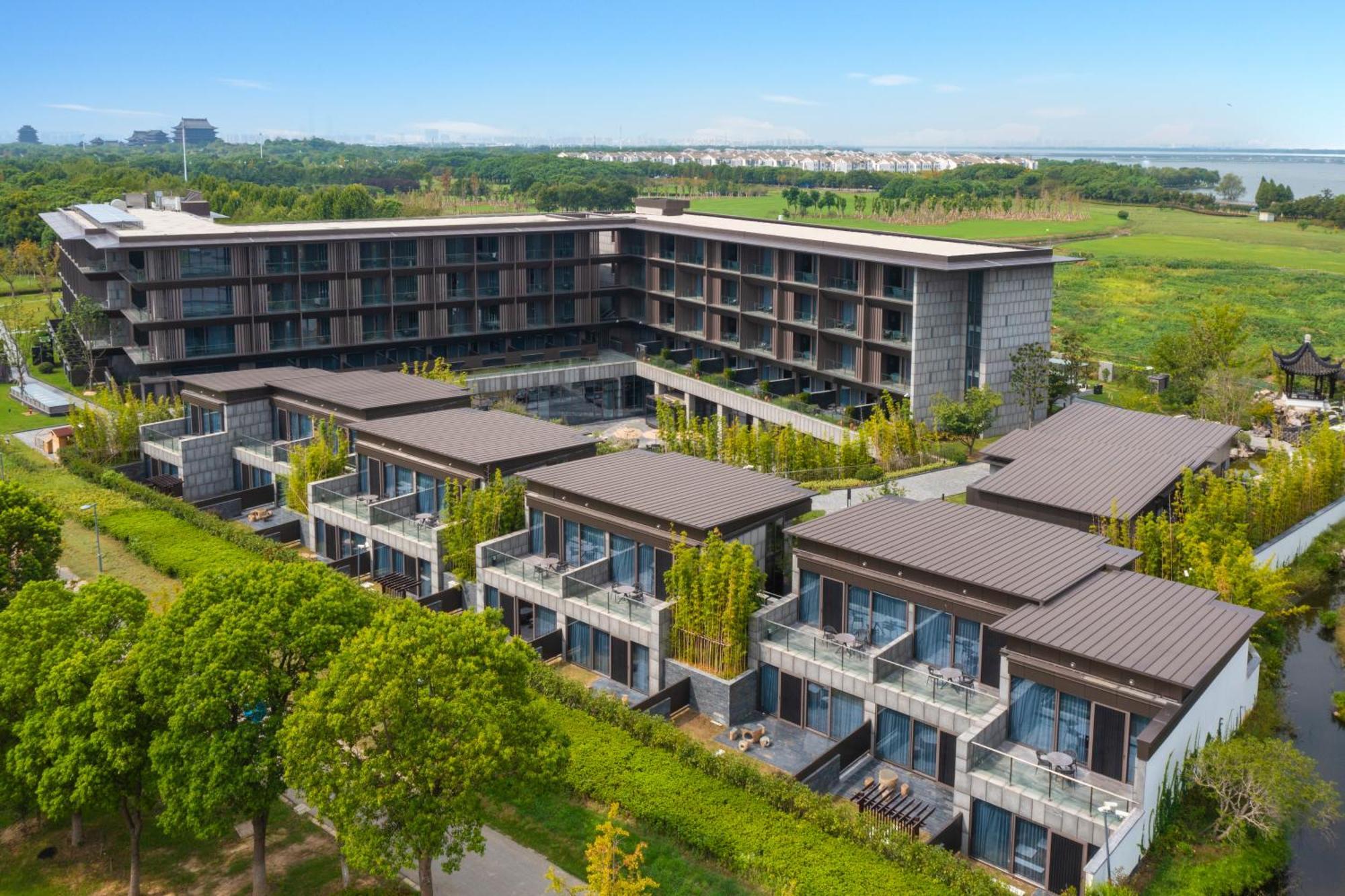 Hotel Indigo Suzhou Yangcheng Lake By Ihg Esterno foto