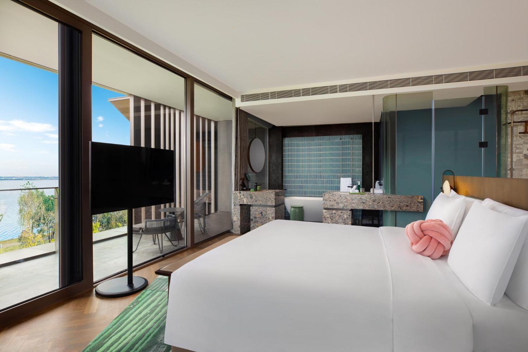 Hotel Indigo Suzhou Yangcheng Lake By Ihg Esterno foto