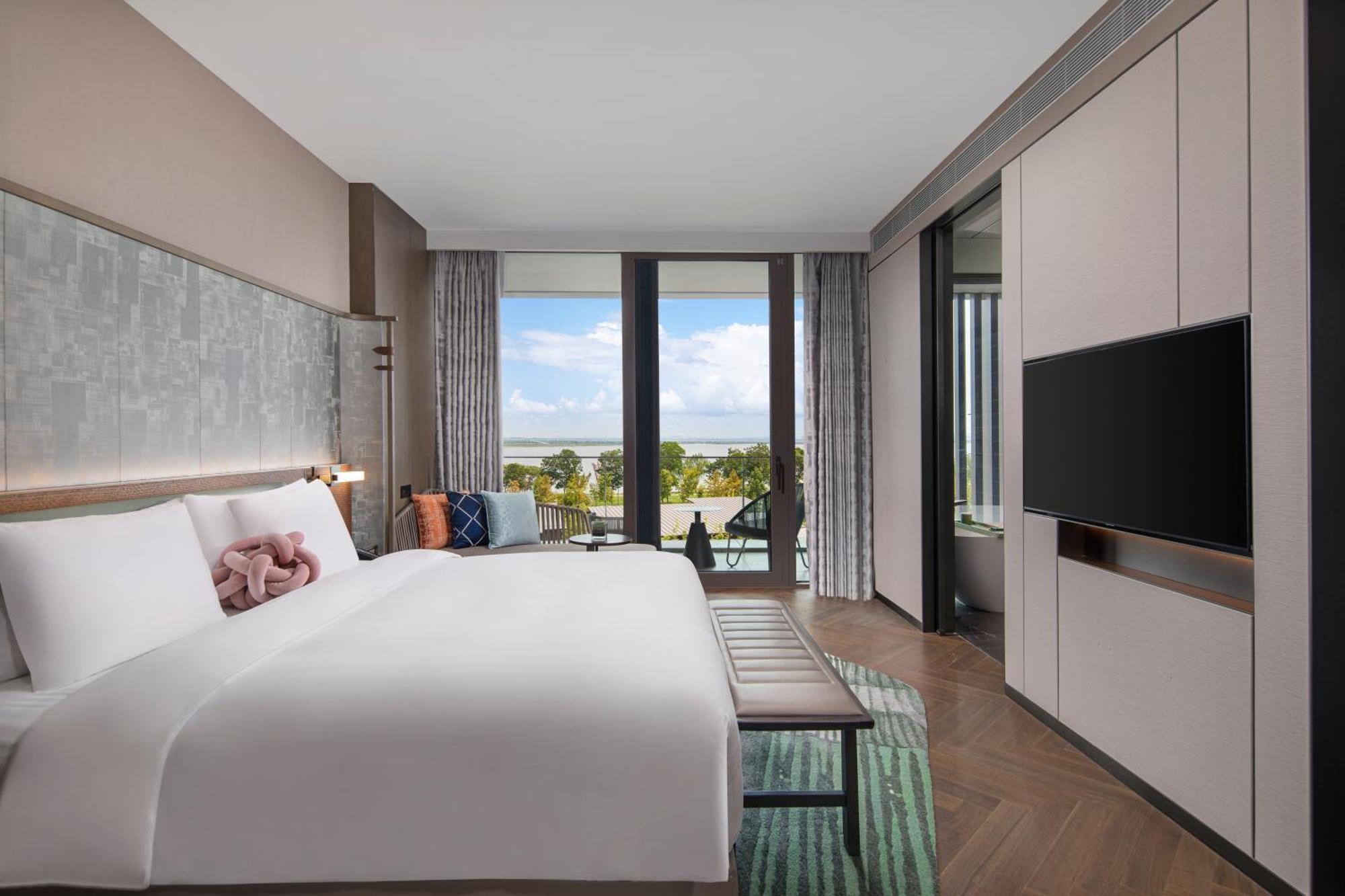Hotel Indigo Suzhou Yangcheng Lake By Ihg Esterno foto