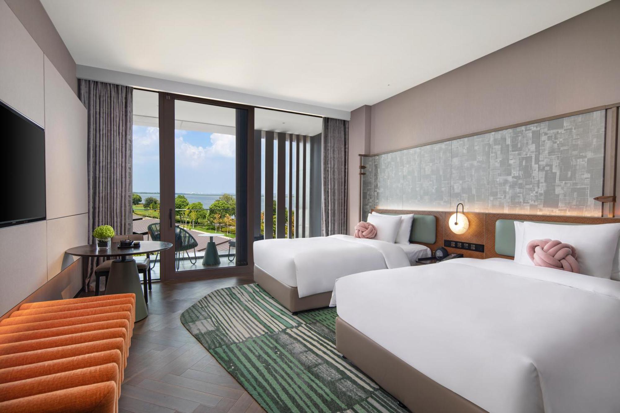 Hotel Indigo Suzhou Yangcheng Lake By Ihg Esterno foto