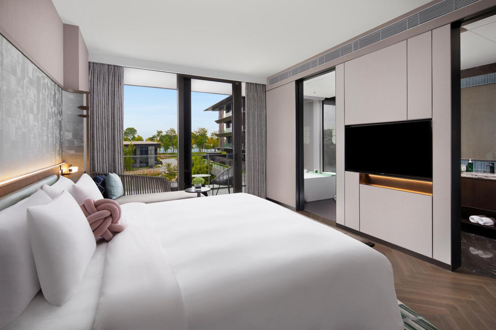 Hotel Indigo Suzhou Yangcheng Lake By Ihg Esterno foto