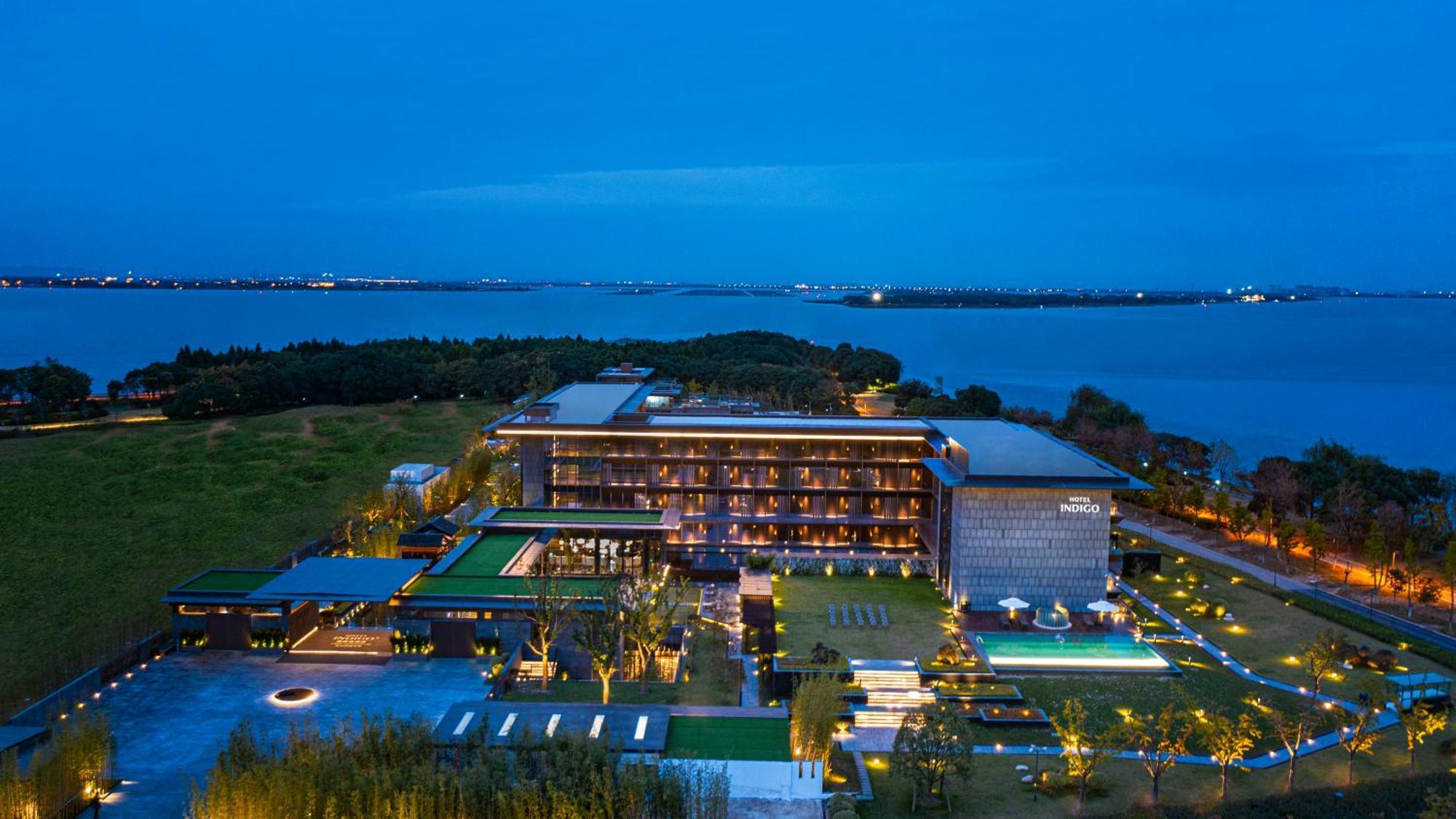 Hotel Indigo Suzhou Yangcheng Lake By Ihg Esterno foto