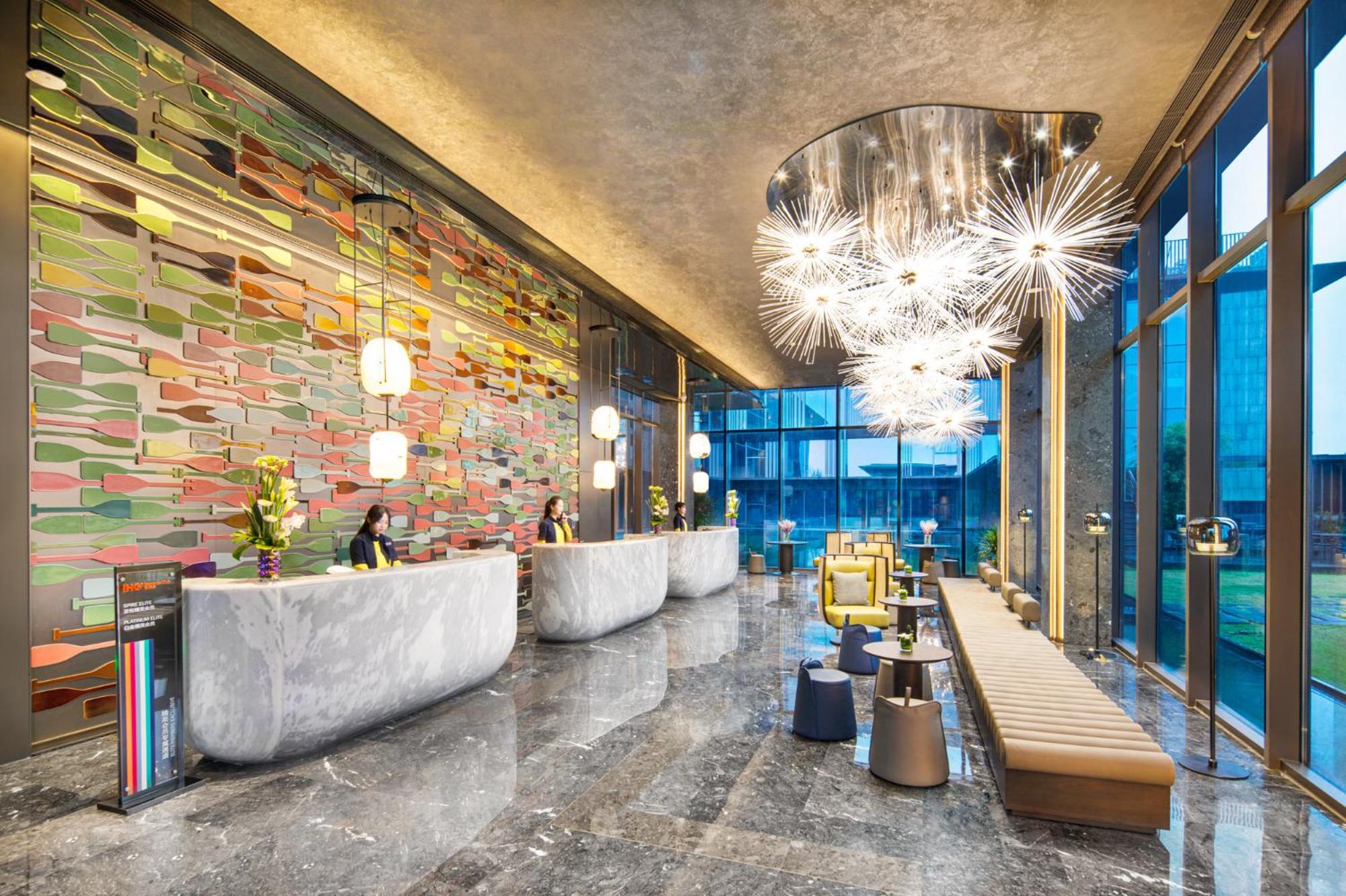 Hotel Indigo Suzhou Yangcheng Lake By Ihg Esterno foto